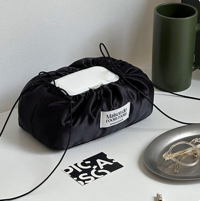ブラック ウェットティッシュボックス | wet wipes case