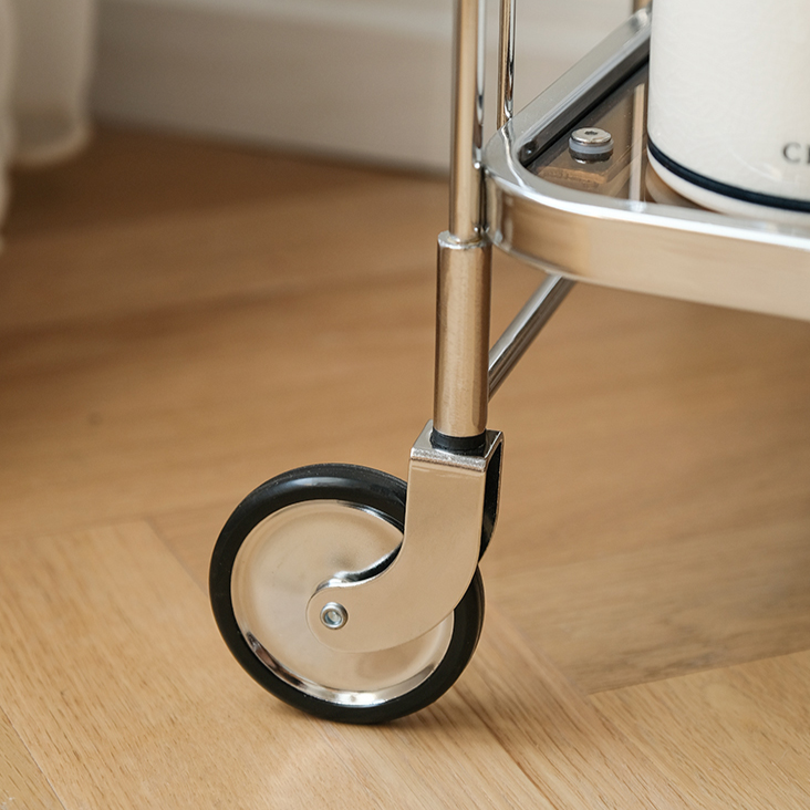 キャスター付き 折り畳めるラック | caster rack