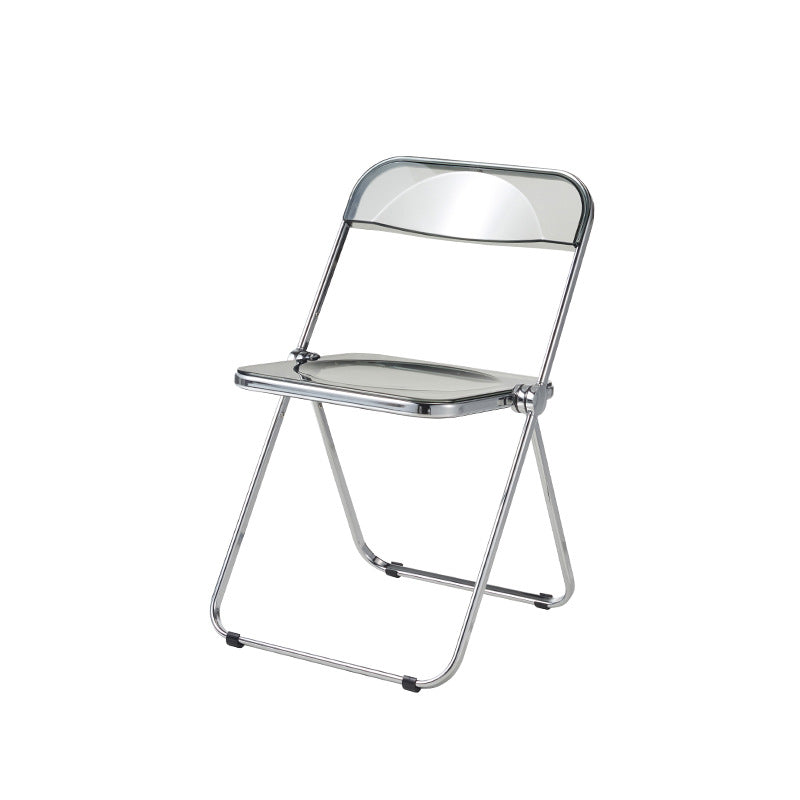 クリアグレーの折り畳み椅子