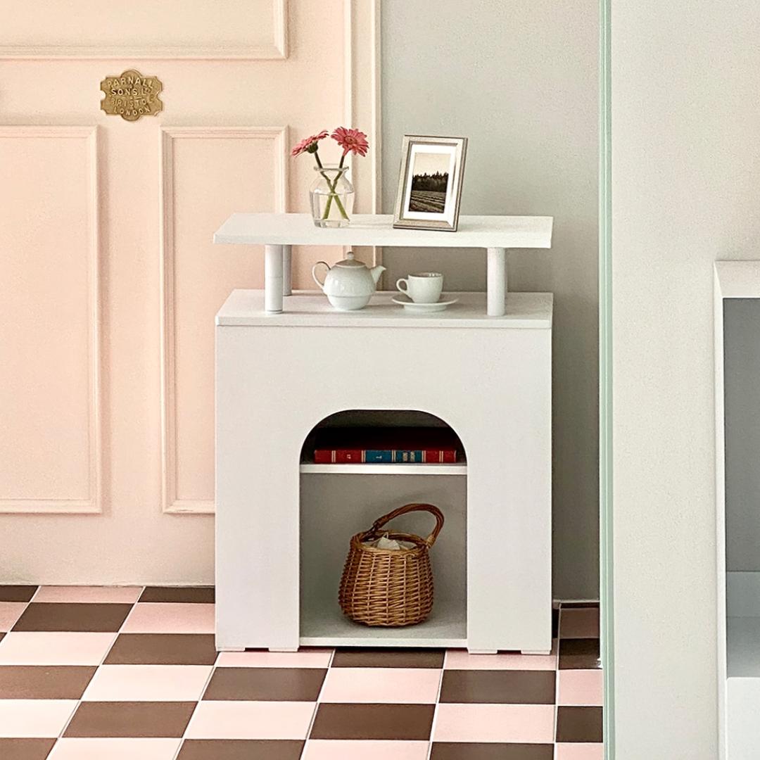 PINE fire place rack