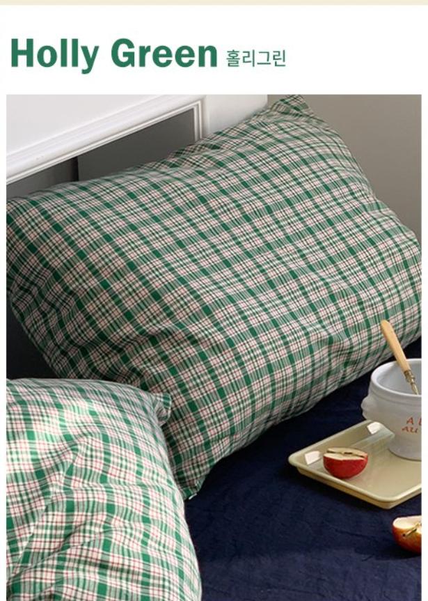 チェック柄 枕カバー #7 | rendezvous collection