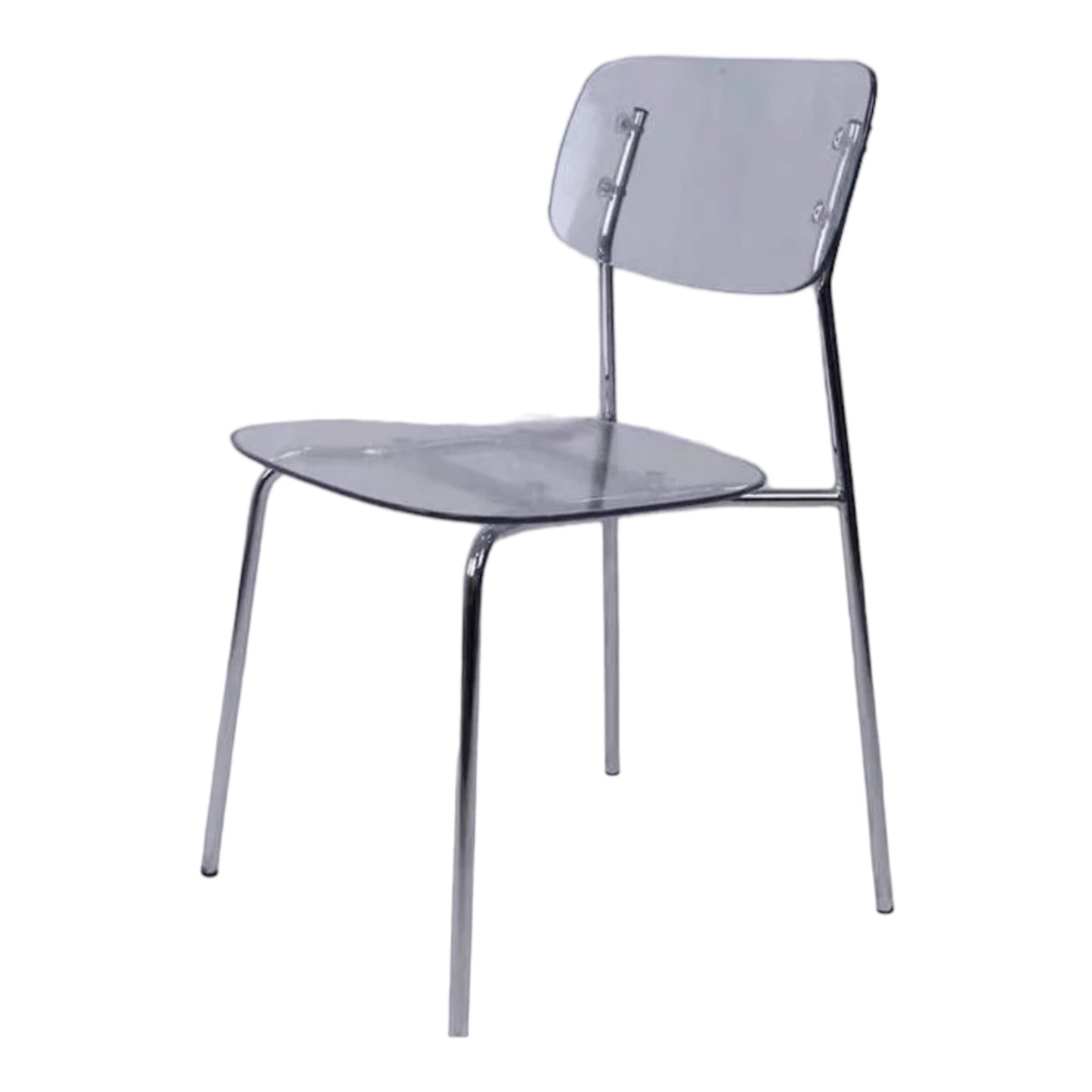 Clear slim line chair