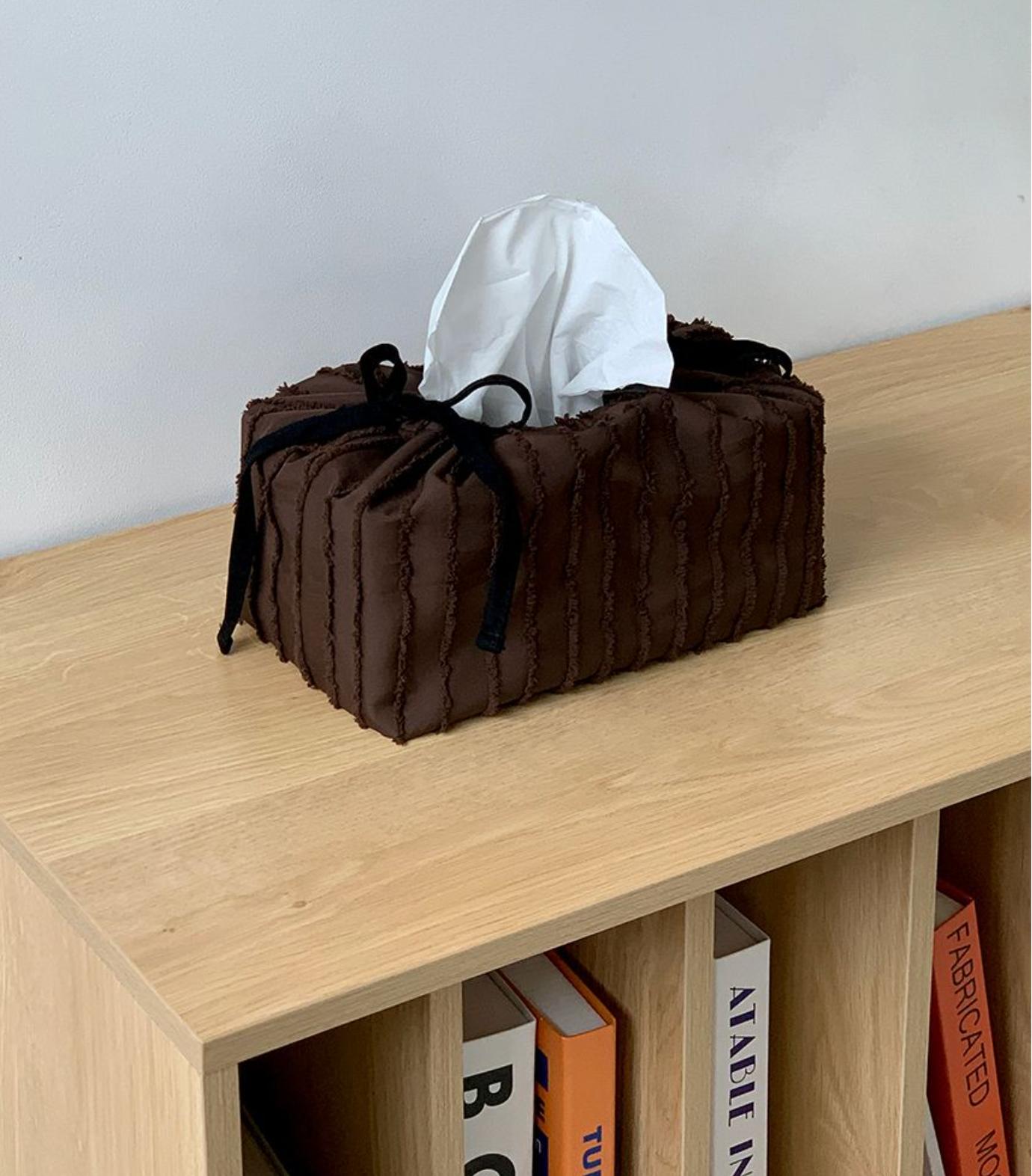 選べるカラー リボンケーキ | tissue case