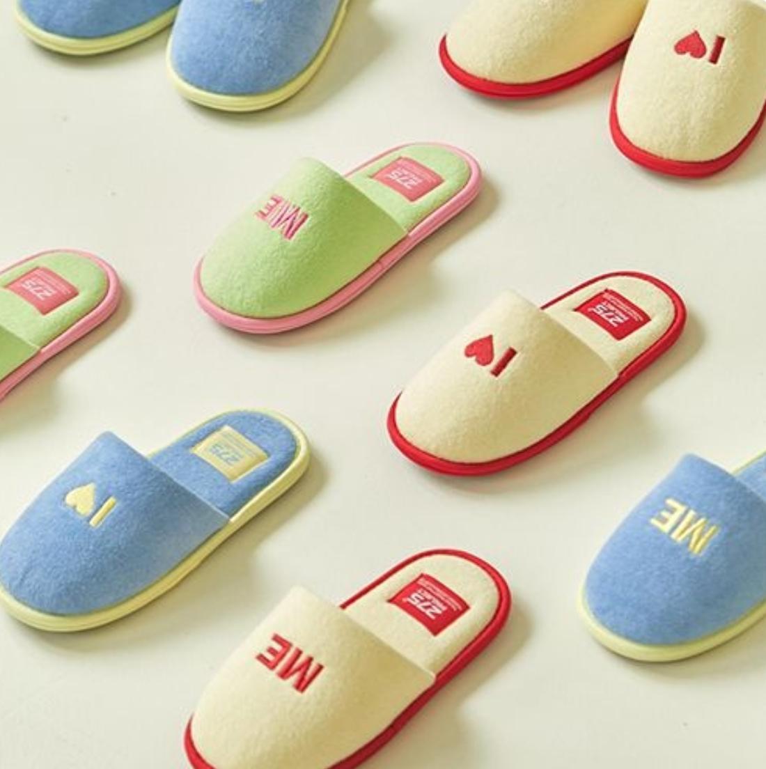lettering room shoes | 3 colors