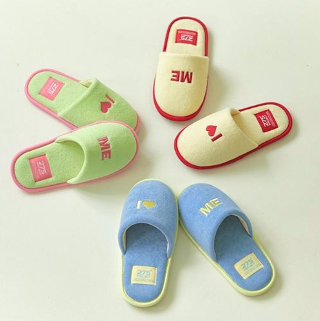 lettering room shoes | 3 colors