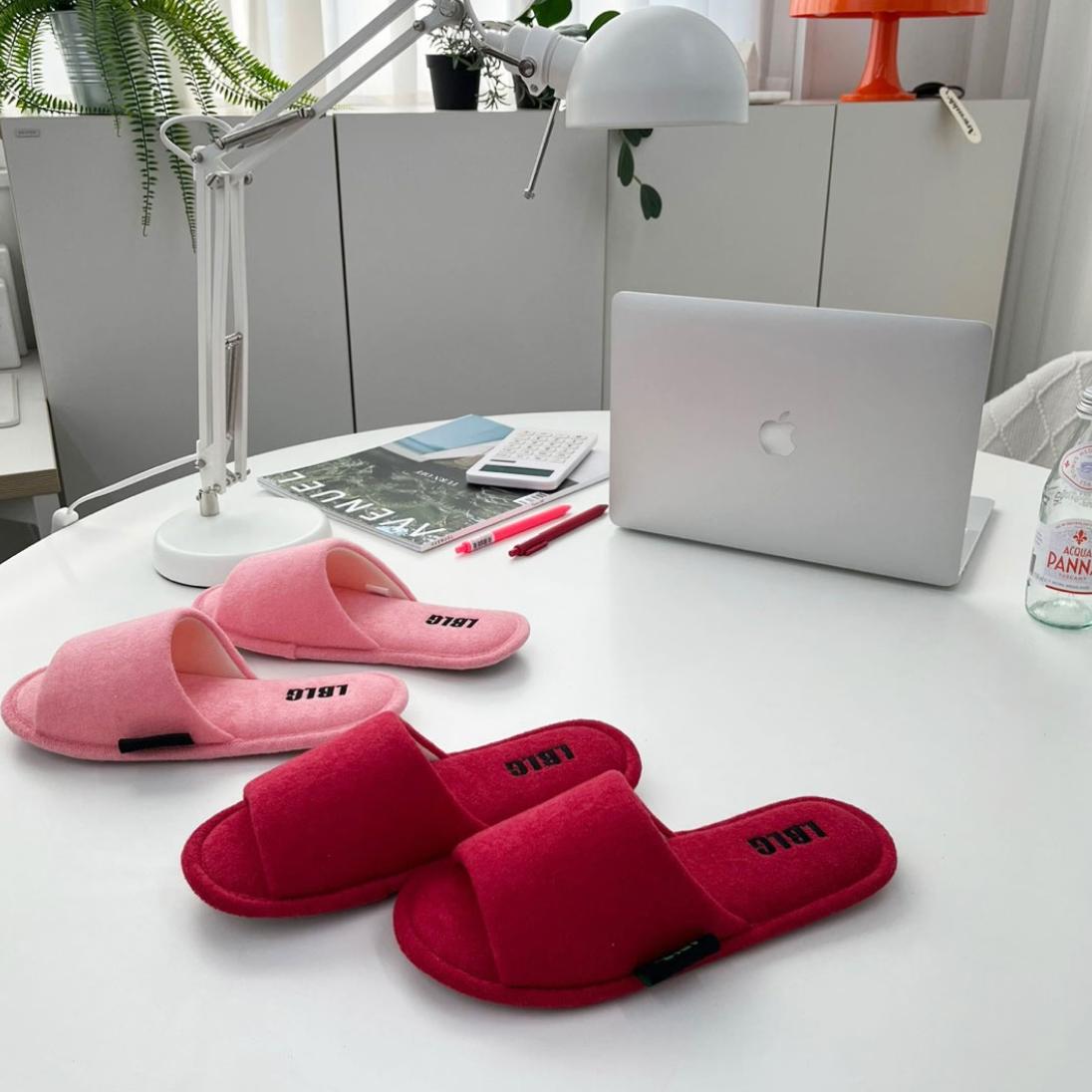 選べる6カラー ふわふわ カラフル ルームシューズ | room slippers