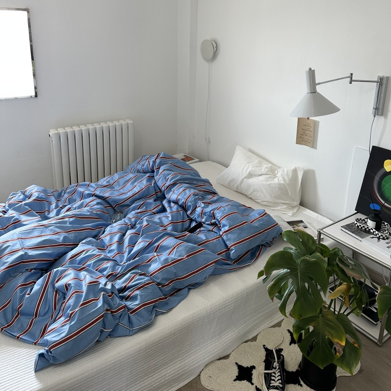 選べるサイズ striped bed linen