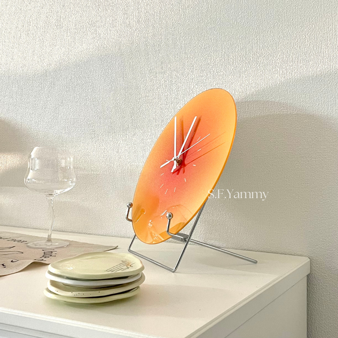 Sunset clock to choose from