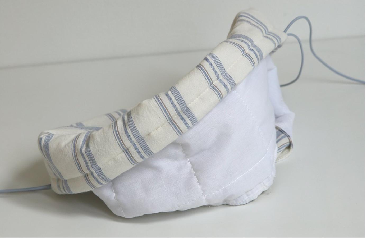 ストライプ リボンティッシュケース | tissue case