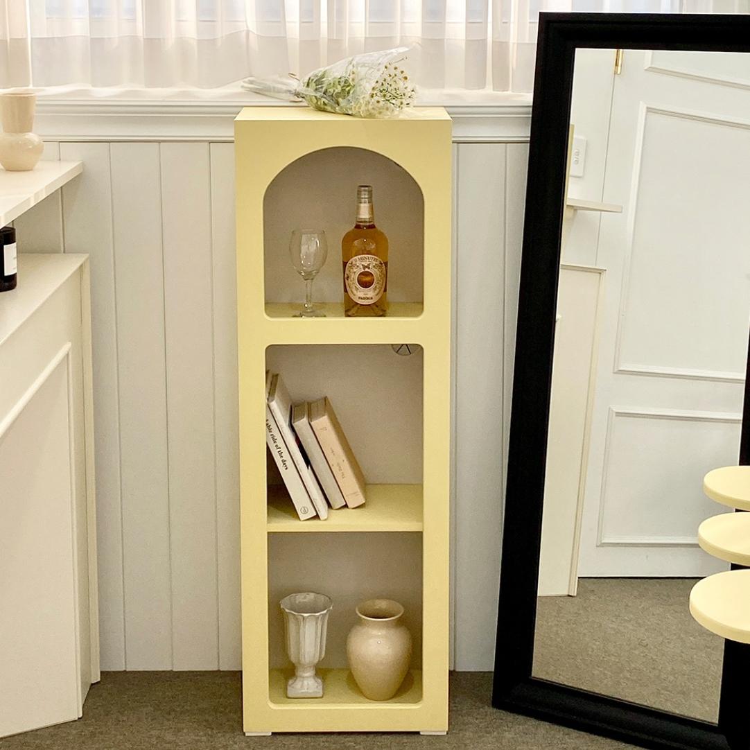 DAHRIA window shaped display shelf large