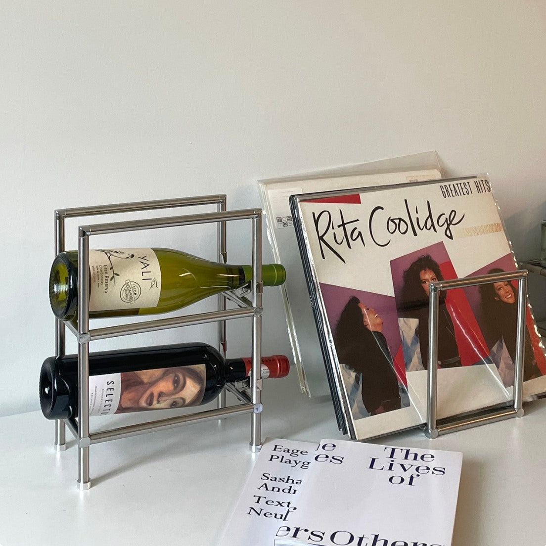 モジュール 2段ワインラック | modular wine rack