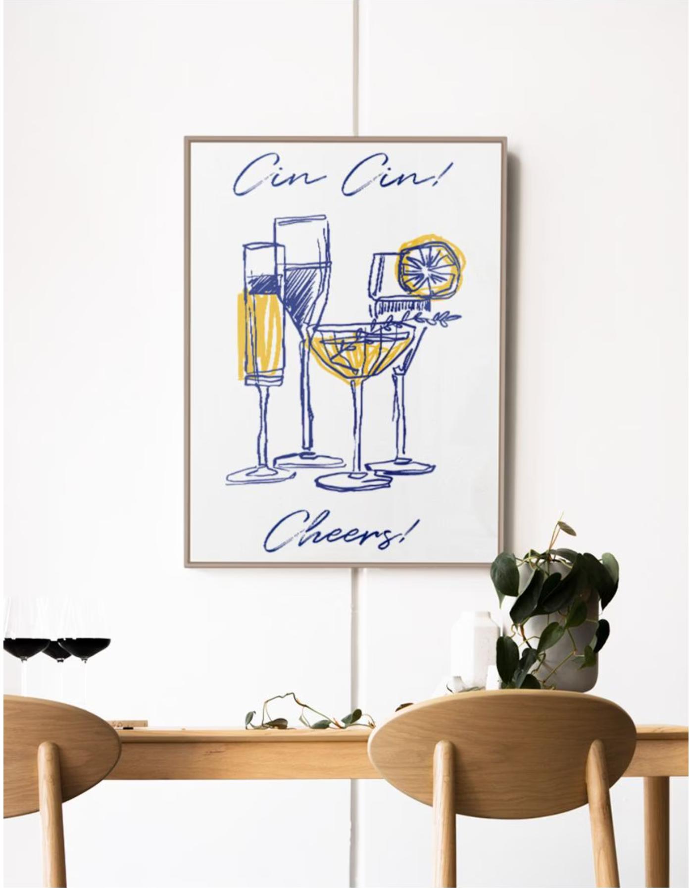 cin cin | wall art