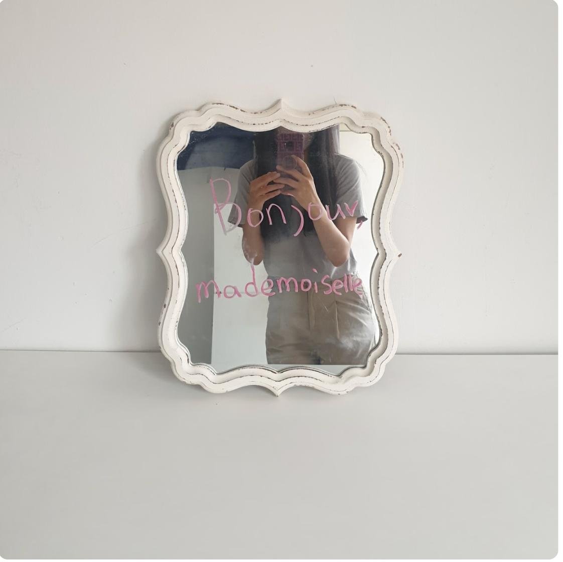 ビンテージ風 フレンチミラー | vintage style mirror
