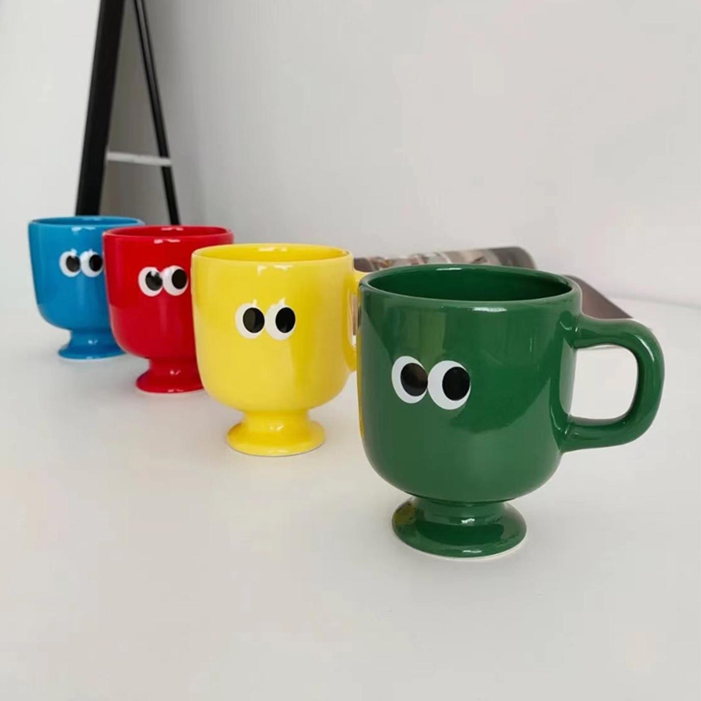 カラフル マグカップ | big eyes colorful mug