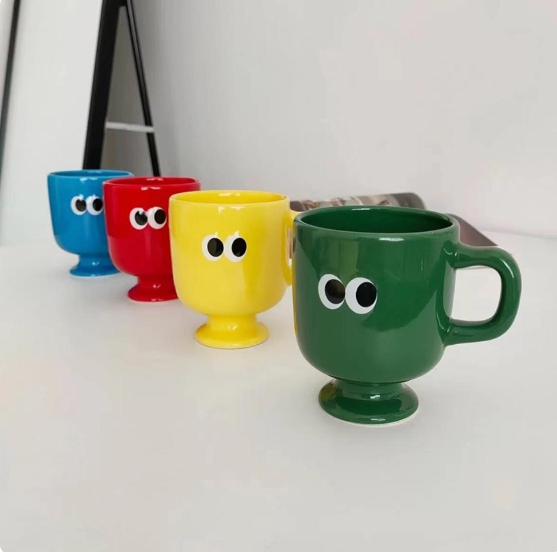 カラフル マグカップ | big eyes colorful mug