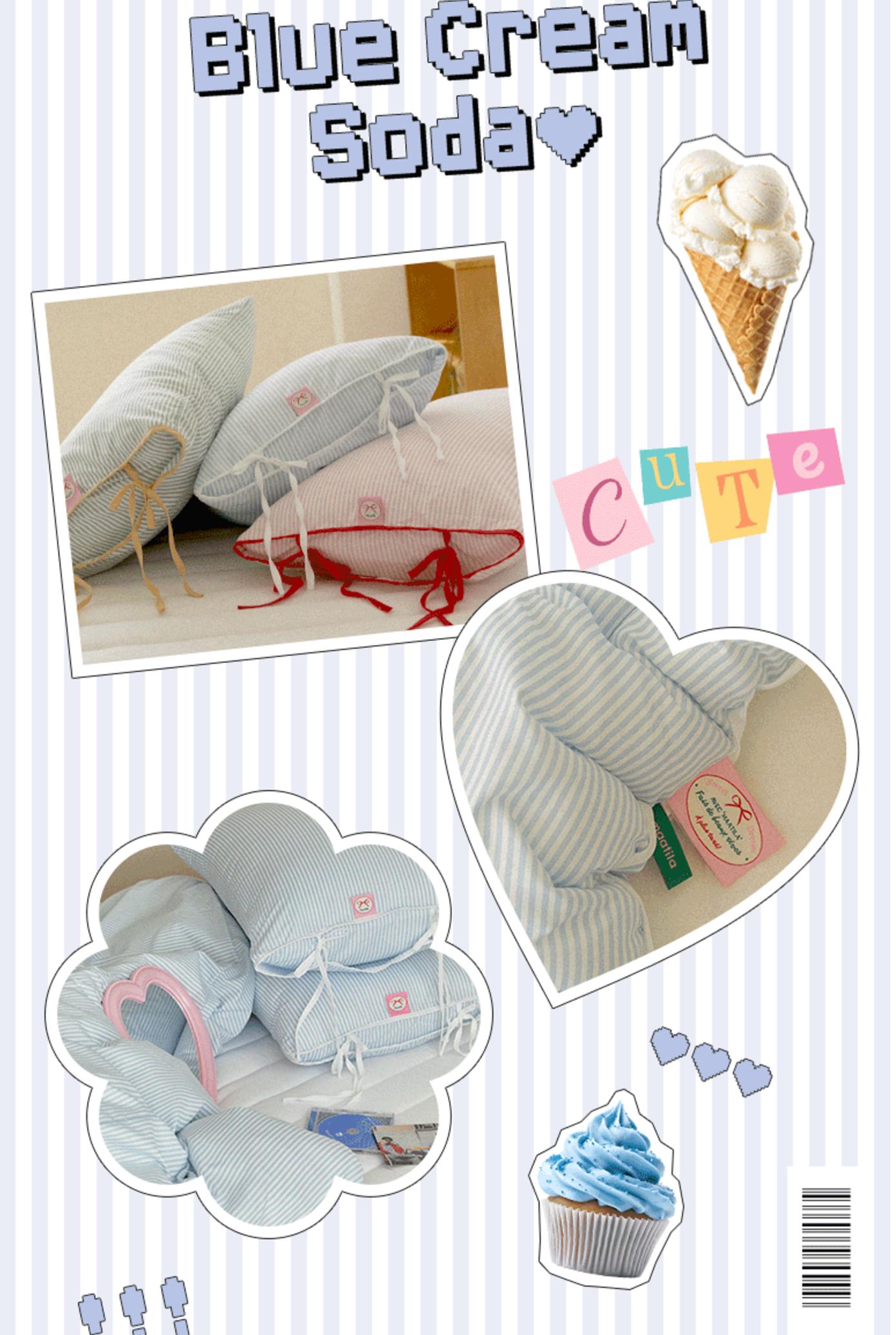 Blue Cream Soda 布団カバー | ribbon cake collection