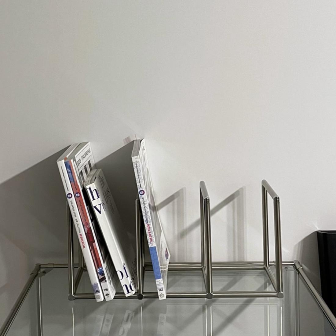 モジュール 3段ブックエンド | modular book stand
