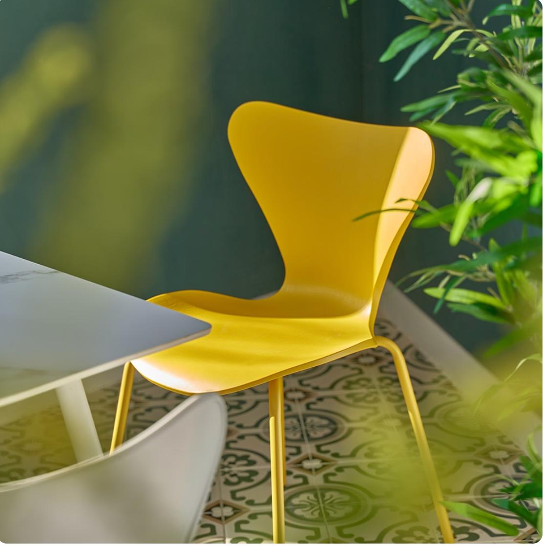 【8カラー】２ピースセット カラーモダンチェア | color chair
