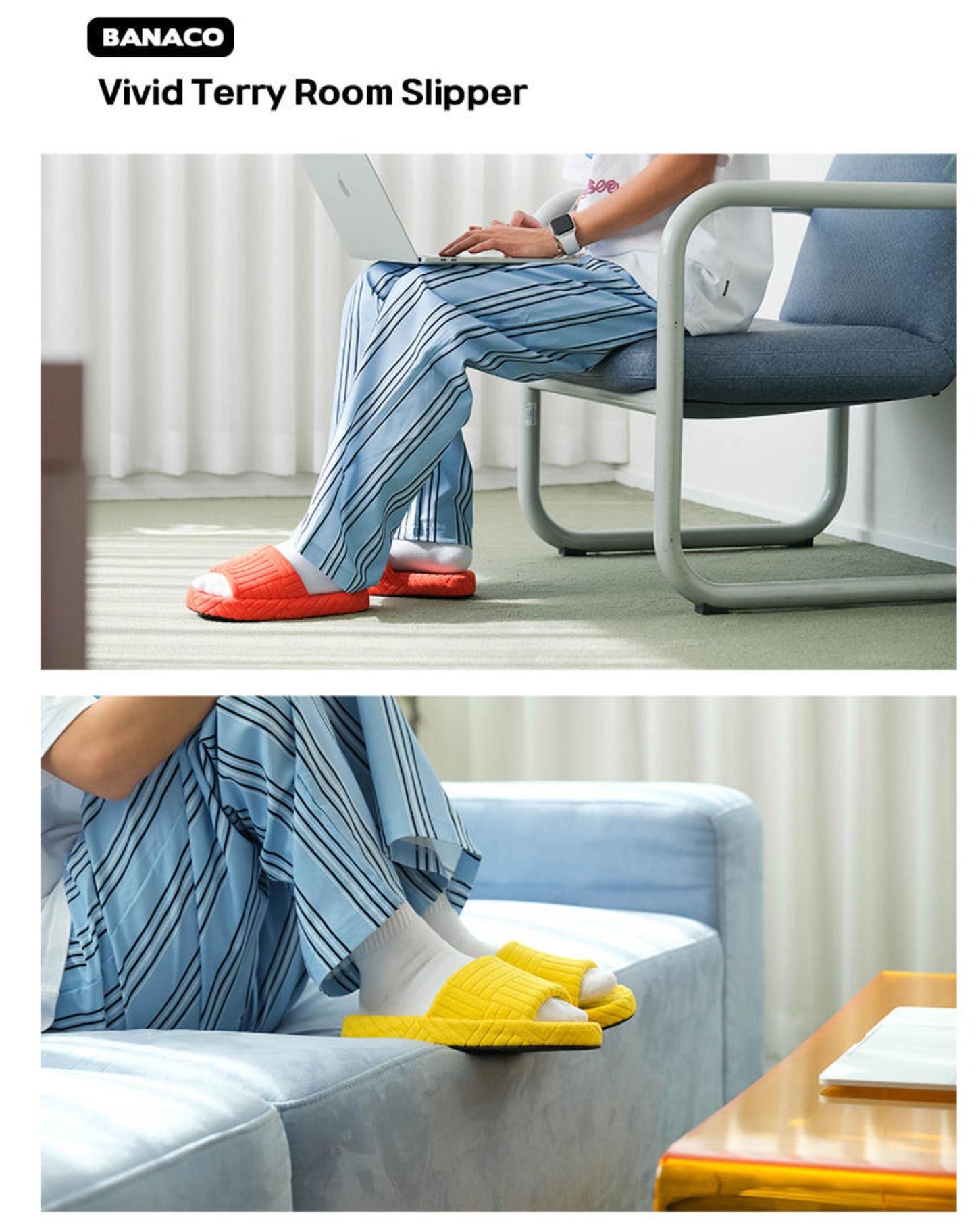 【NEW COLORS】ビビッド ルームシューズ | vivid room slippers