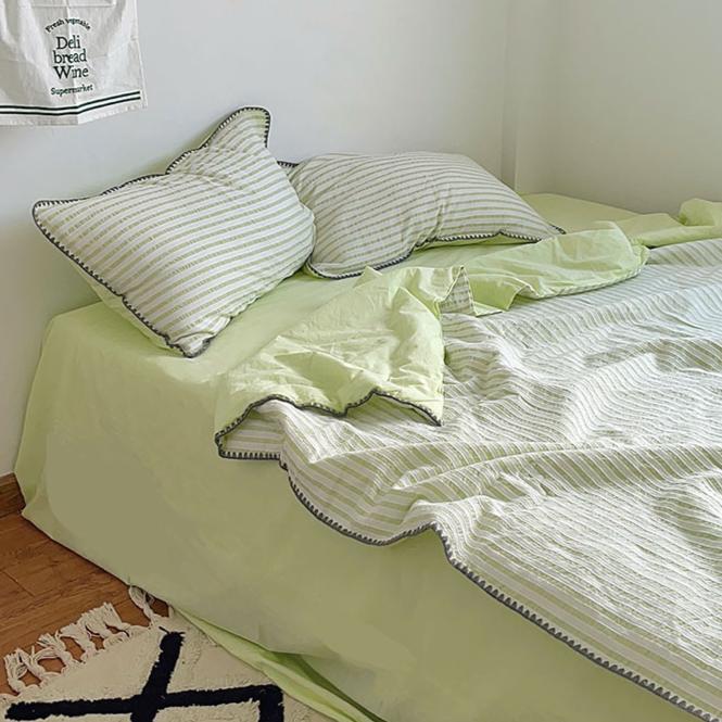 cool mint bed linen