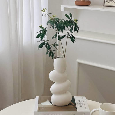 egg shape vase