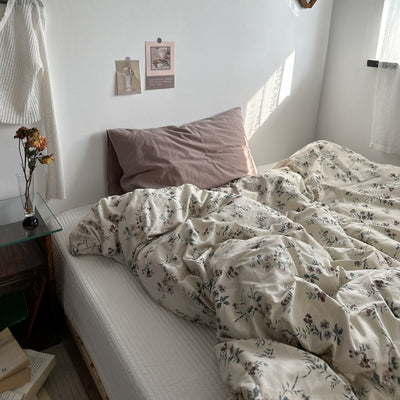 flower bed linen
