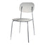 Clear slim line chair