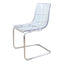 clear dining chair 