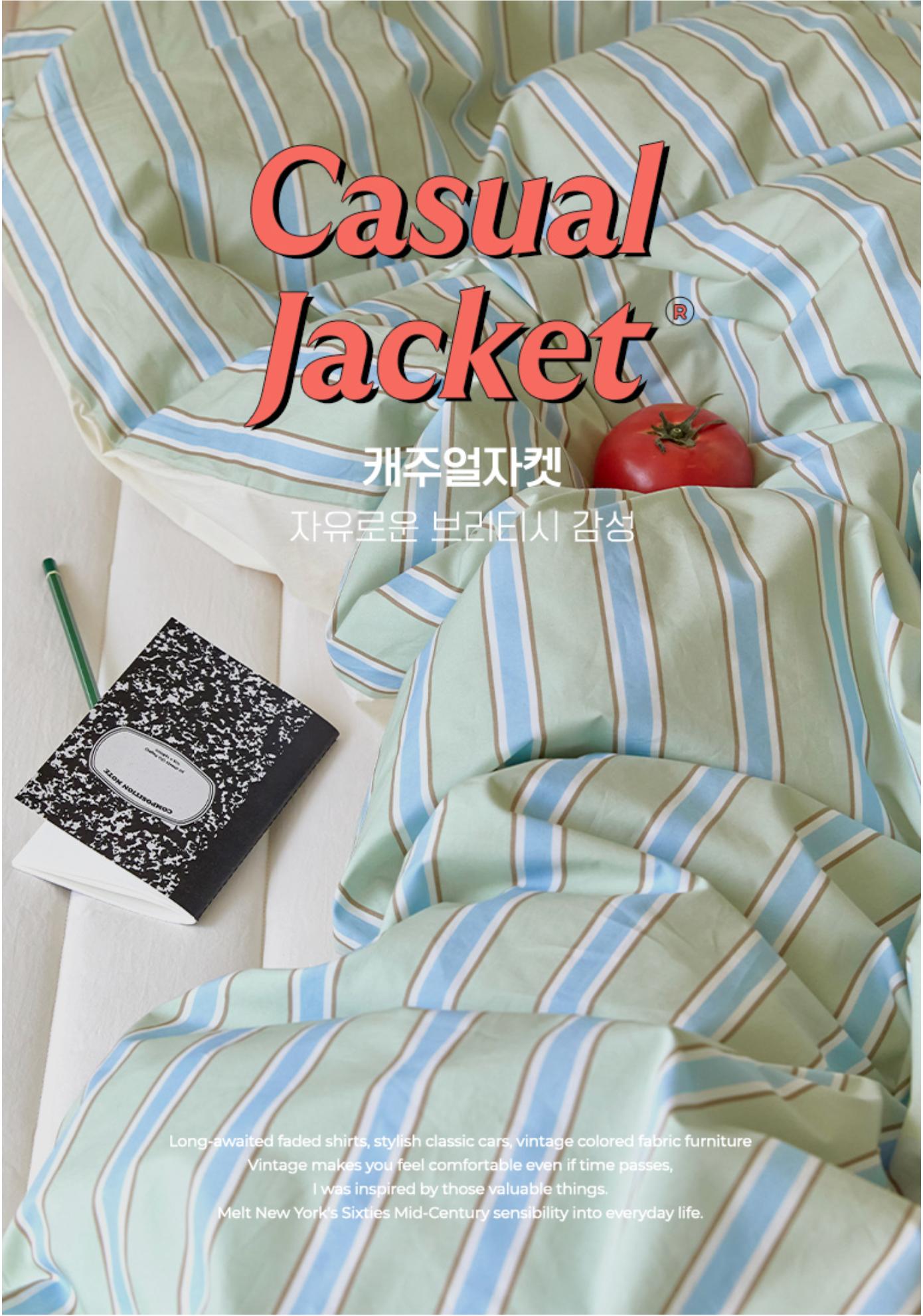 Casual jacket 布団カバー | vintage mansion