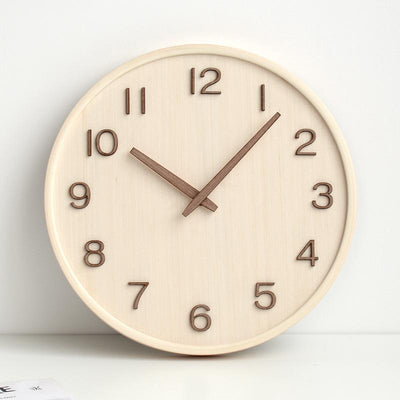 ナチュラルウッド 時計 | wood wall clock