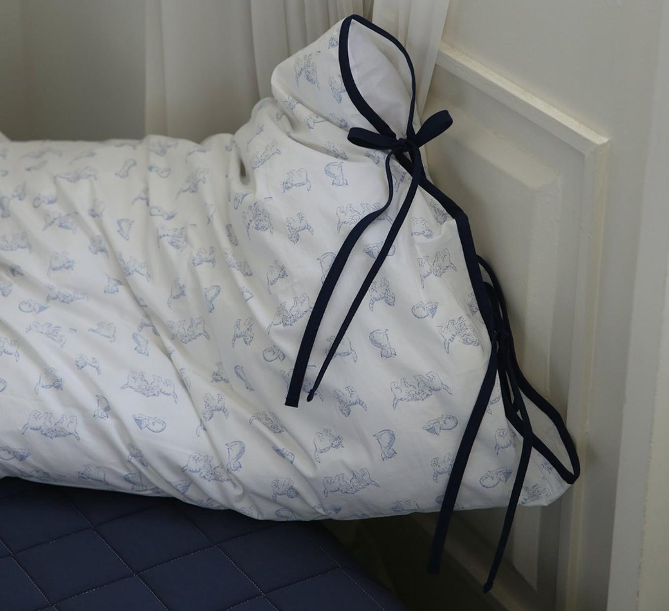 キティリボン 枕カバー | kitty ribbon pillow case