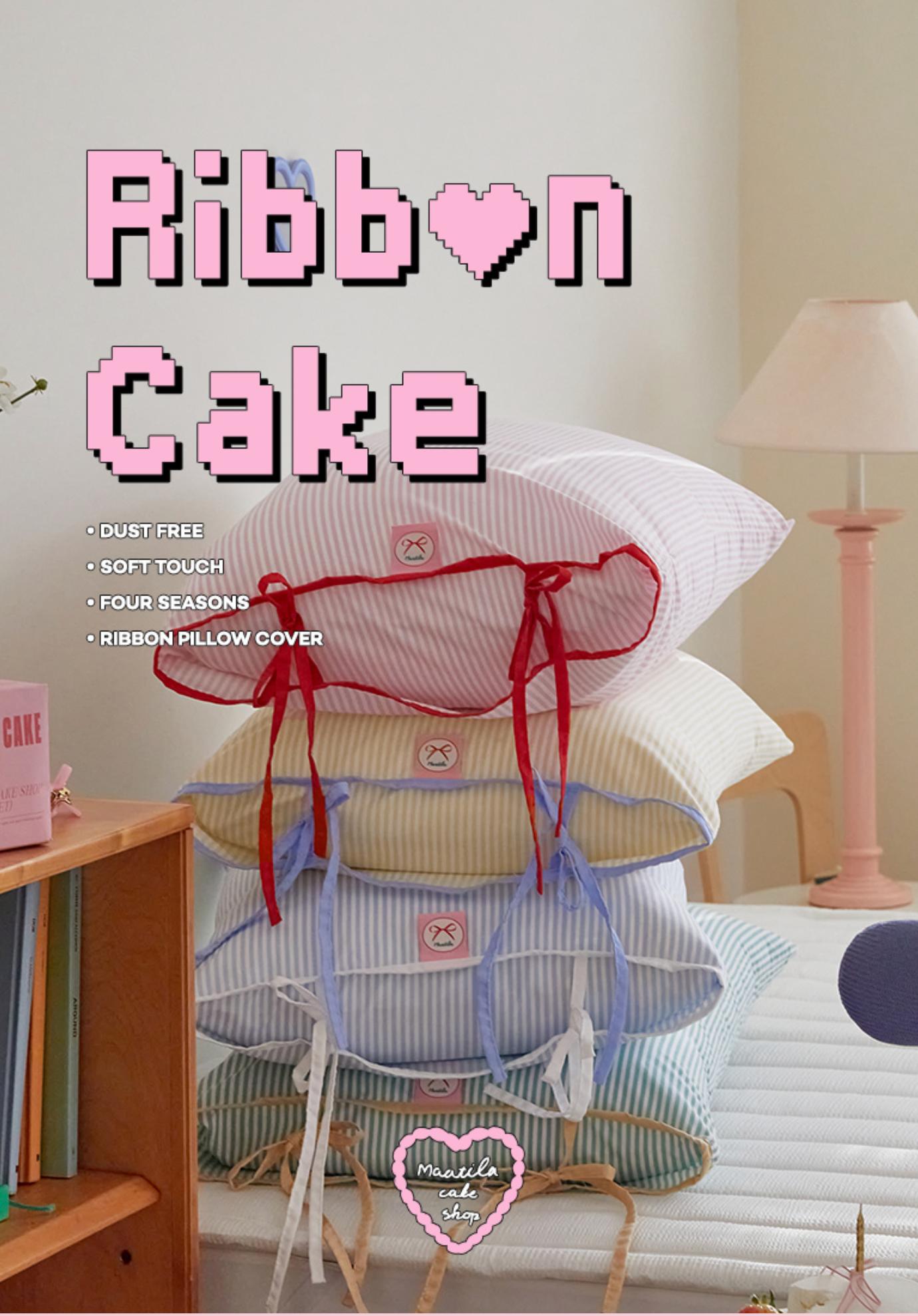 Ribbon cake collection | pillow case