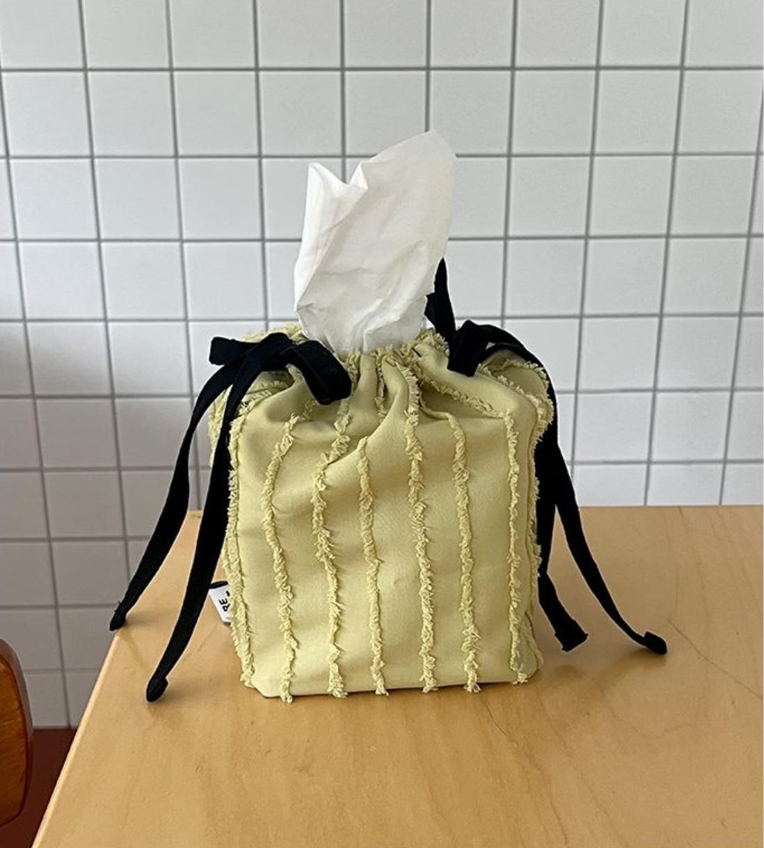 選べるカラー リボンケーキ S | tissue case