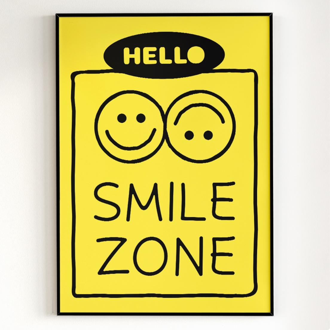 SMILE ZONE | wall art