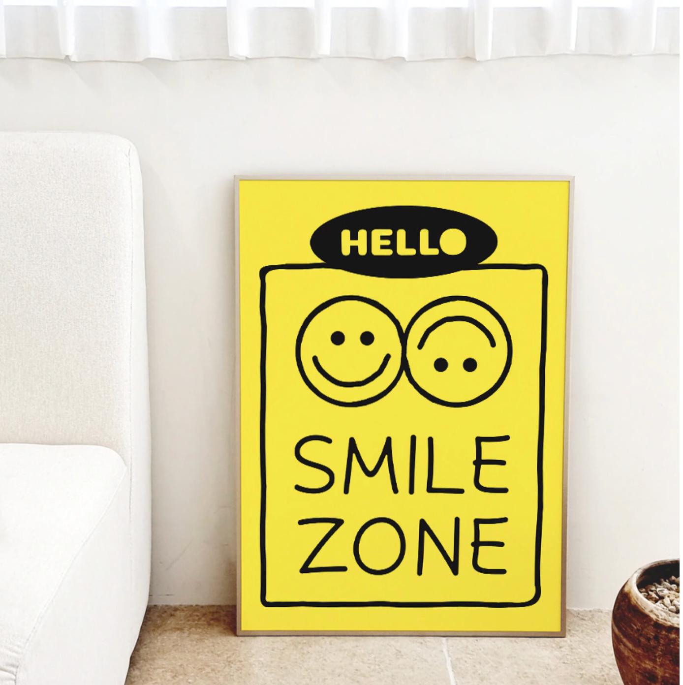 SMILE ZONE | wall art