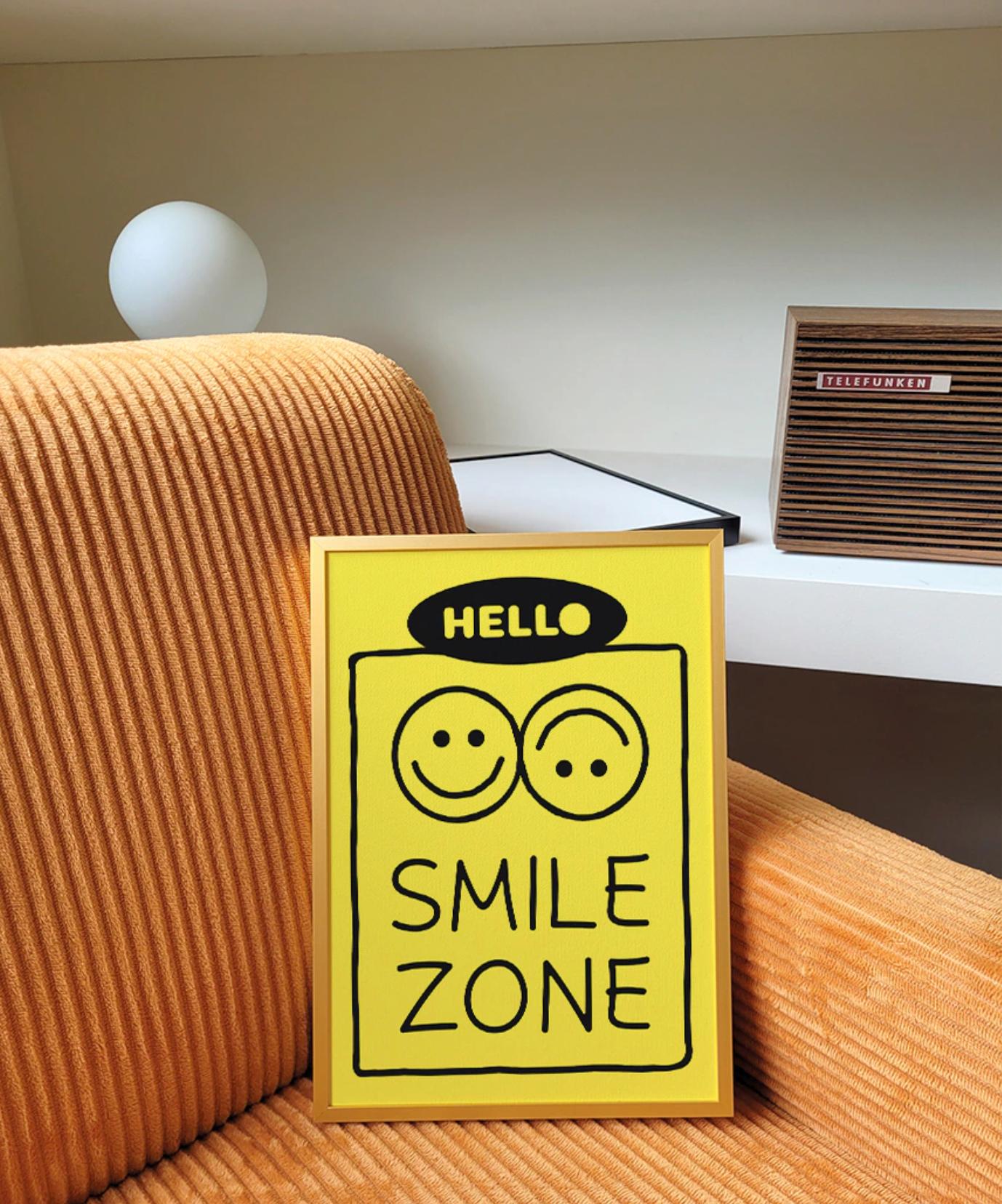 SMILE ZONE | wall art