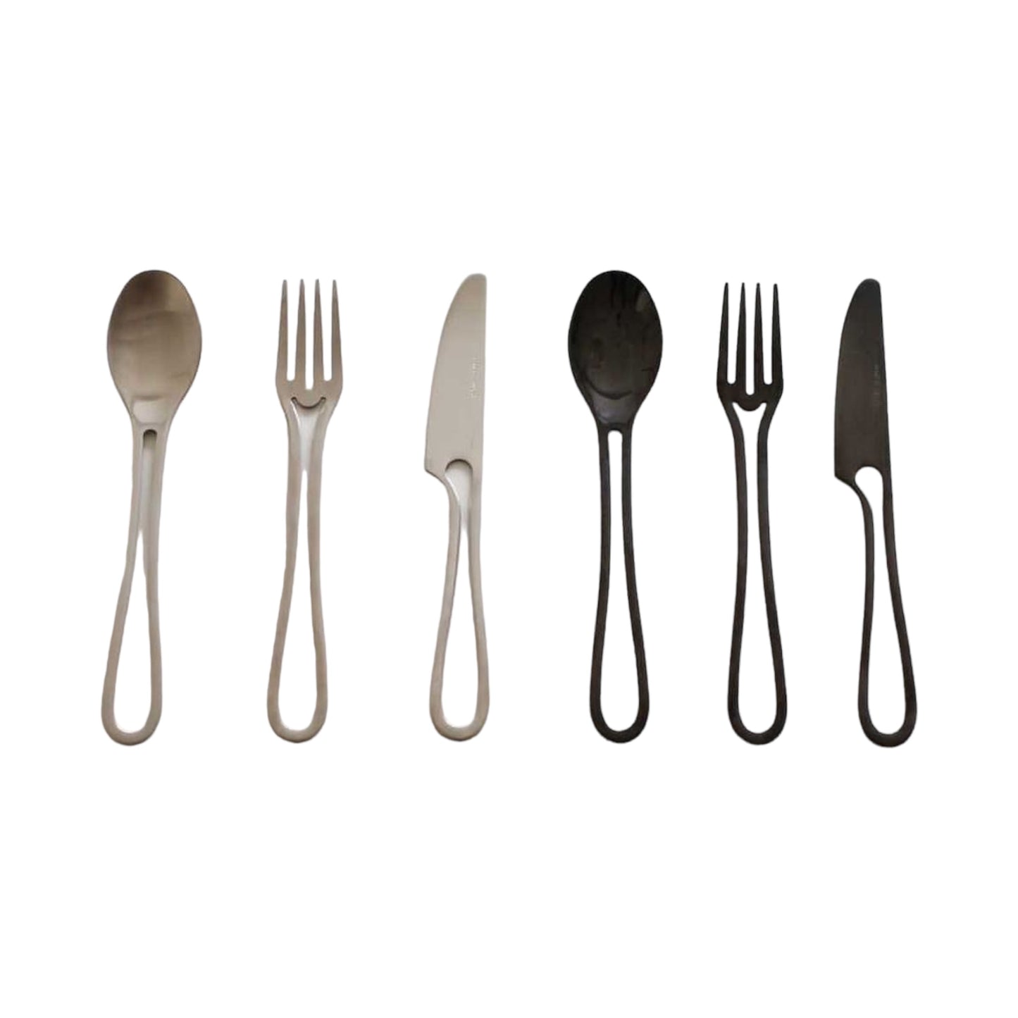 stainless cutlery 3 pieces set