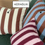 ストライプ コットンニット クッションカバー | knit cushion cover
