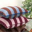 ストライプ コットンニット クッションカバー | knit cushion cover