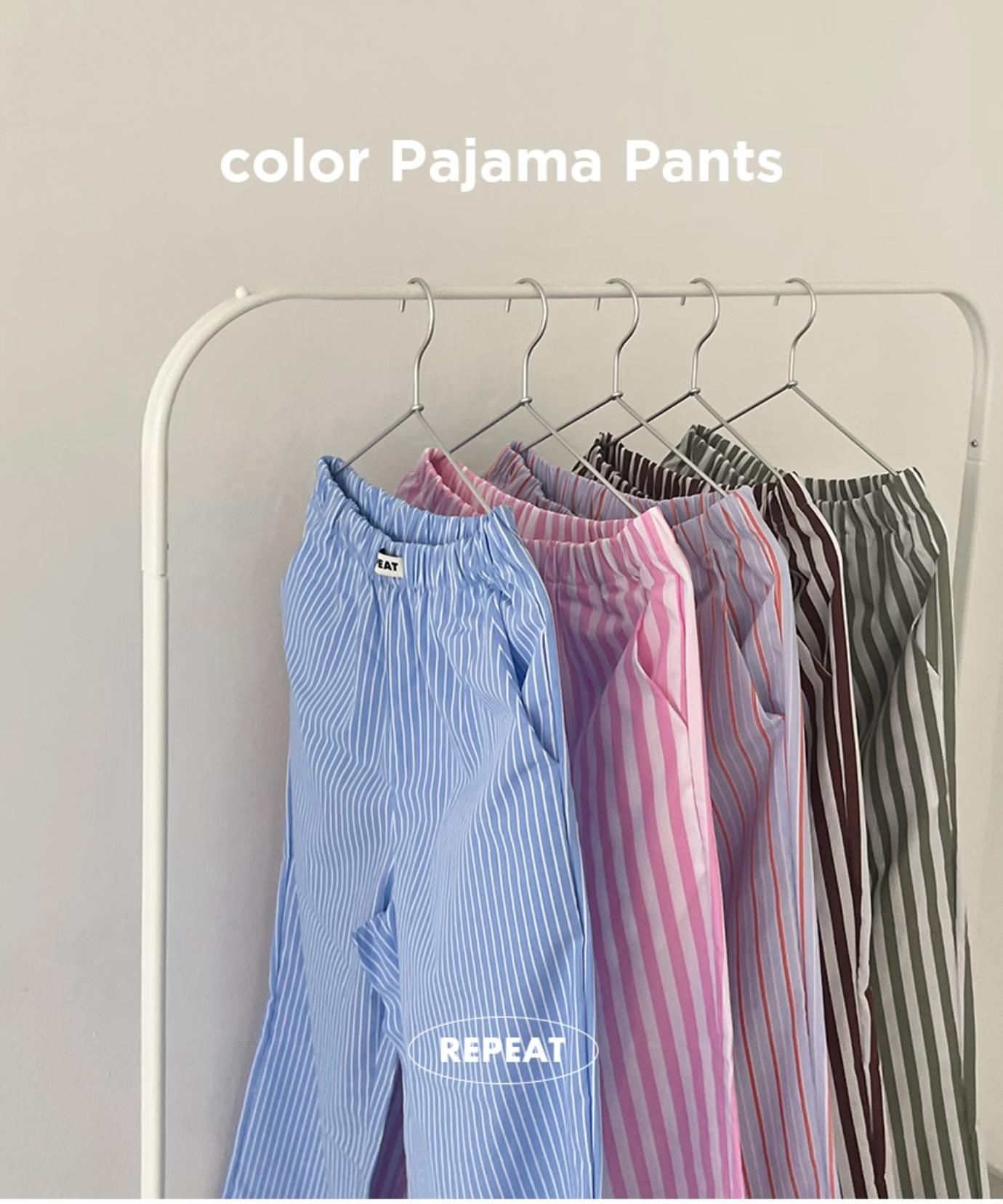 ストライプ ルームパンツ | room pants