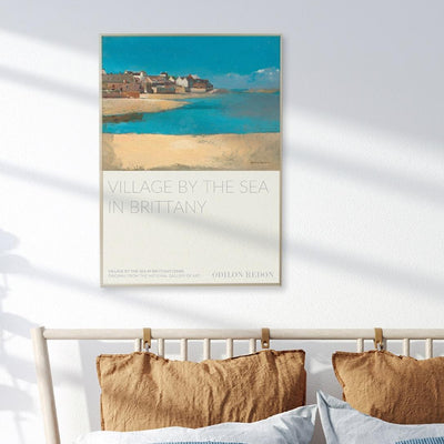 village by the sea | wall art