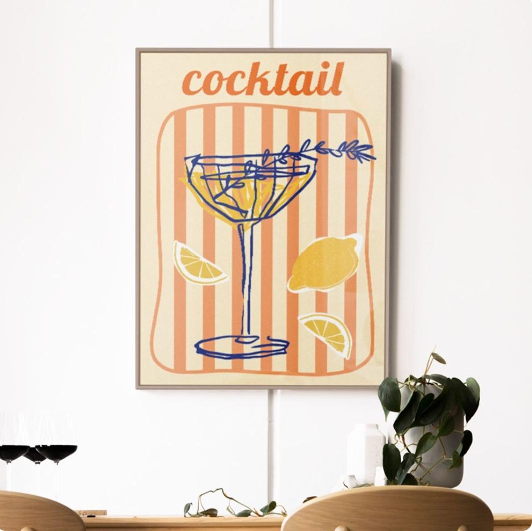 cocktail | wall art