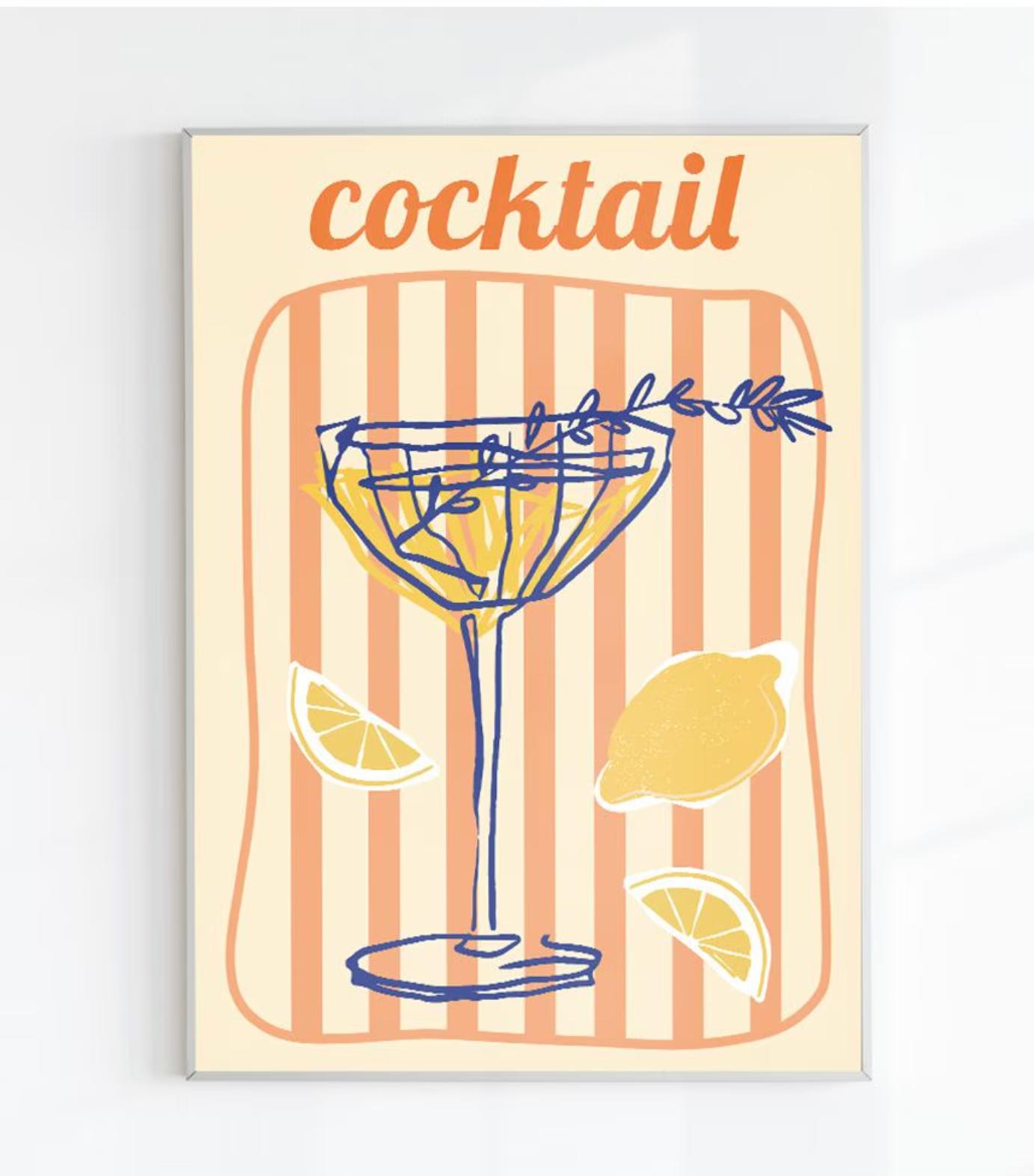 cocktail | wall art