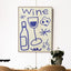 wine | wall art