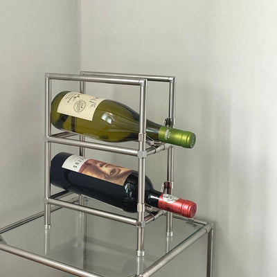 モジュール 2段ワインラック | modular wine rack