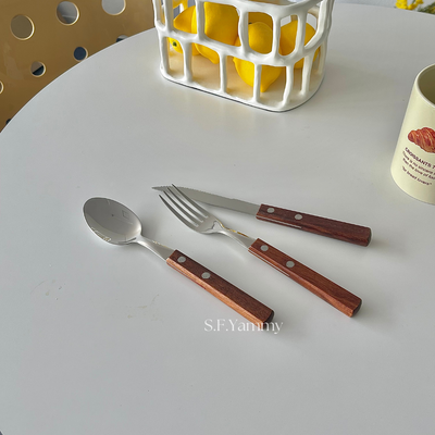 ウッドカトラリー セット | wood cutlery set